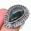 Natural Labradorite Gemstone 925 Sterling Silver Jewelry Ring Size 10 P9B04