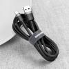 Baseus Cafule Cable Durable Nylon Cable Usb / Usb-C Qc3.0 3A 1M Black Gray (Catklf-Bg1)