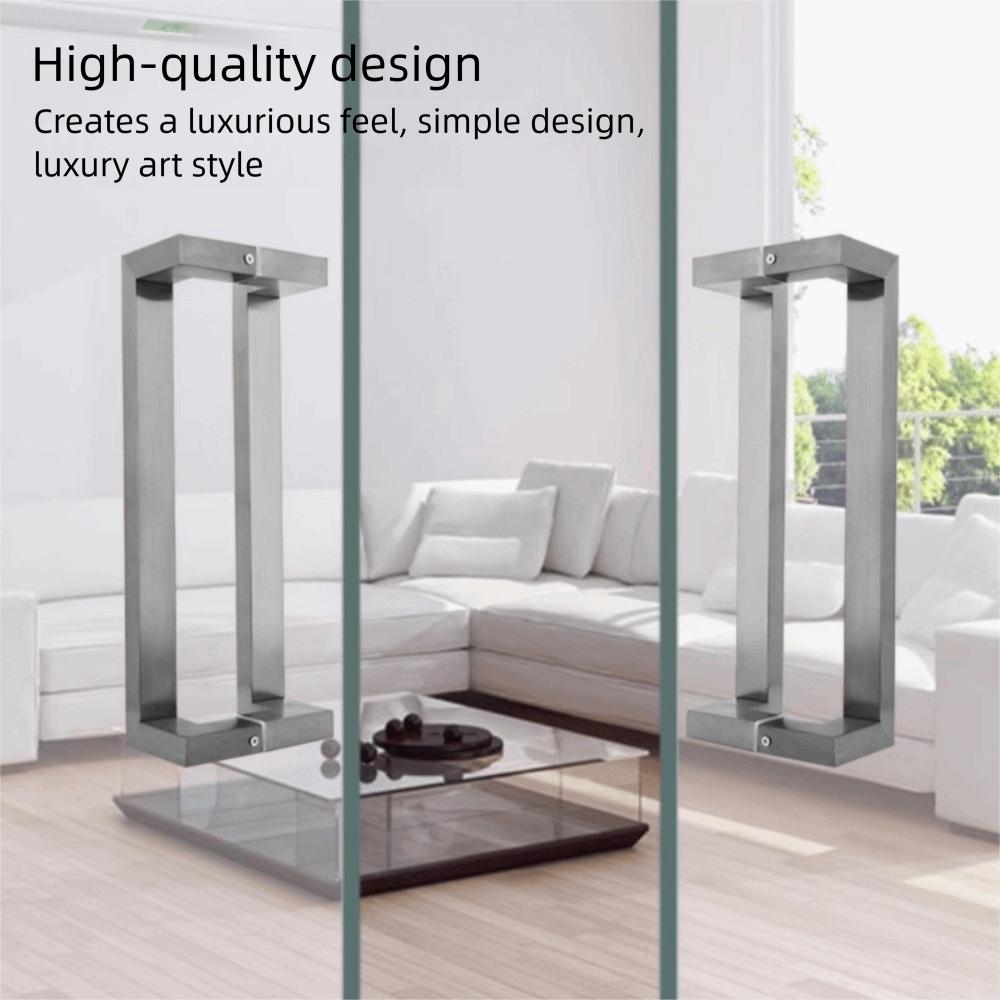 Stainless Steel Thickness Handle 60 Cm Length Glass Door Handle Door Handle Wooden Door Metal Door