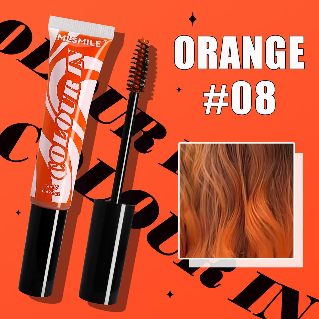 Одноразовая краска для волос красного, желтого и синего цвета, крем для бровей Cos Stage Makeup