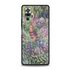 Чехол для телефона с картиной Клода Моне в стиле импрессионизма Для Xiaomi Redmi Note 14 13 5G 10 11 12 Pro Plus 4G 14C 13C 12C 10C Черный Чехол