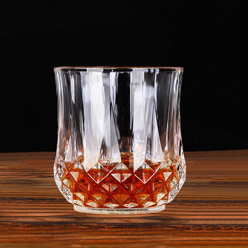 310 мл скандинавский бокал для вина с алмазной резьбой, креативные бокалы для виски и пива, прозрачные бытовые иностранные кружки для вина, кружки для холодной воды и чая