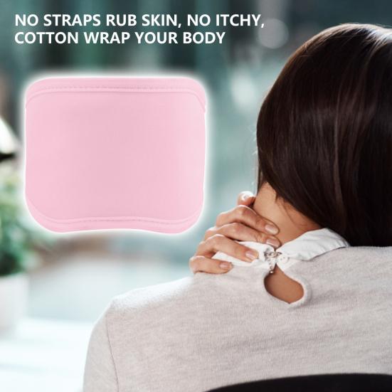 Castor Oil Neck Pack Elastic Band Improve Sleep Reusable Convenient Wrap Self-conditioning Scarf Care Products