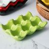 DIY Home Decoration Serving Dish Kitchen Porcelain Egg Holder Storage Rack Egg Stand Eggs Tray