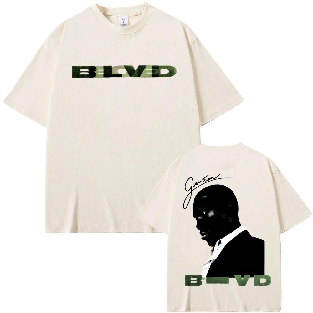 Giveon Hip Hop T Shirt Aesthetic High Quality Tee-shirt RopaMujer Clothing Graphic Printing Casual Retro Singer -Style Tshirt