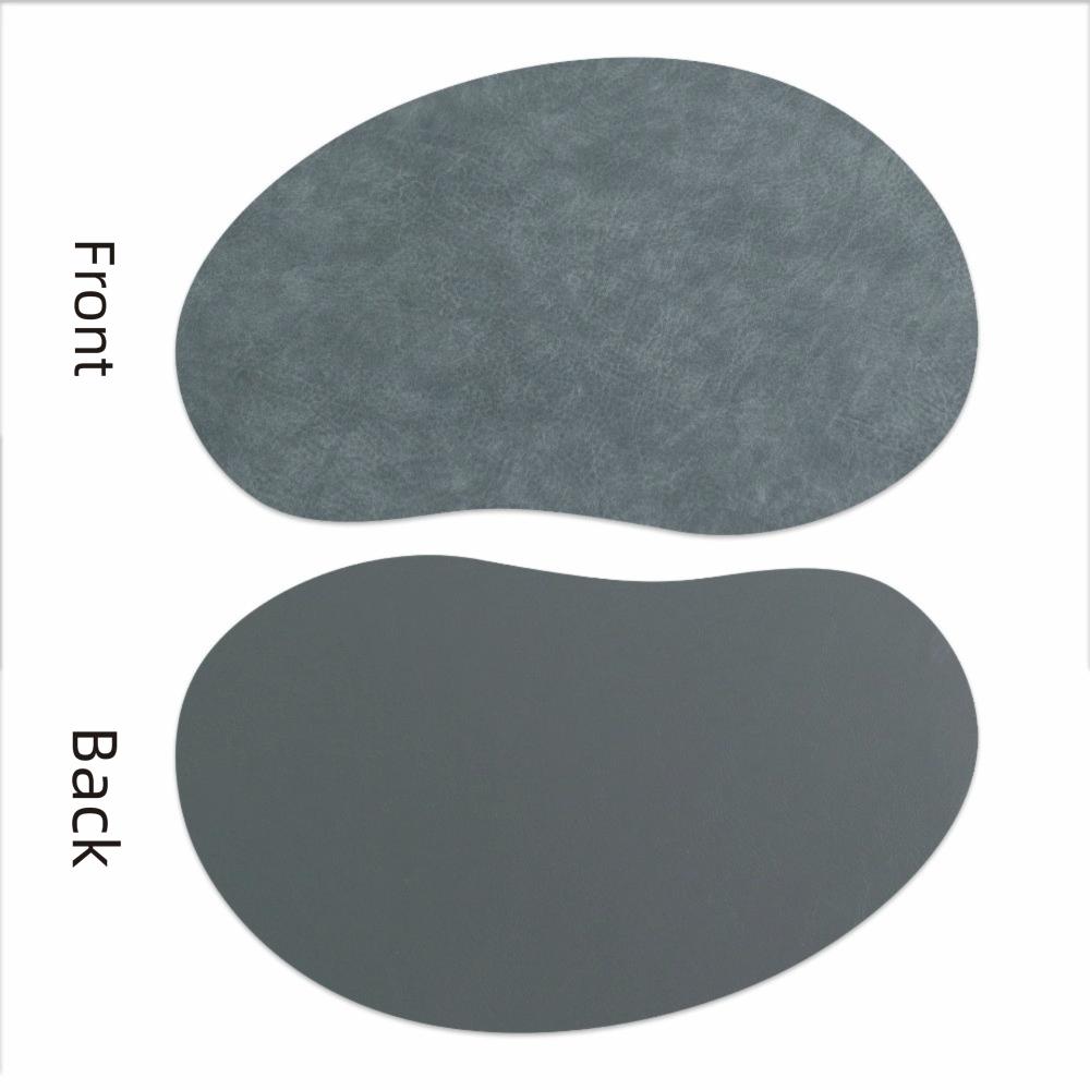 Dual-Sided Placemats Irregular Shape Place Mats Stylish Dinnerware Mats  for Dining Room