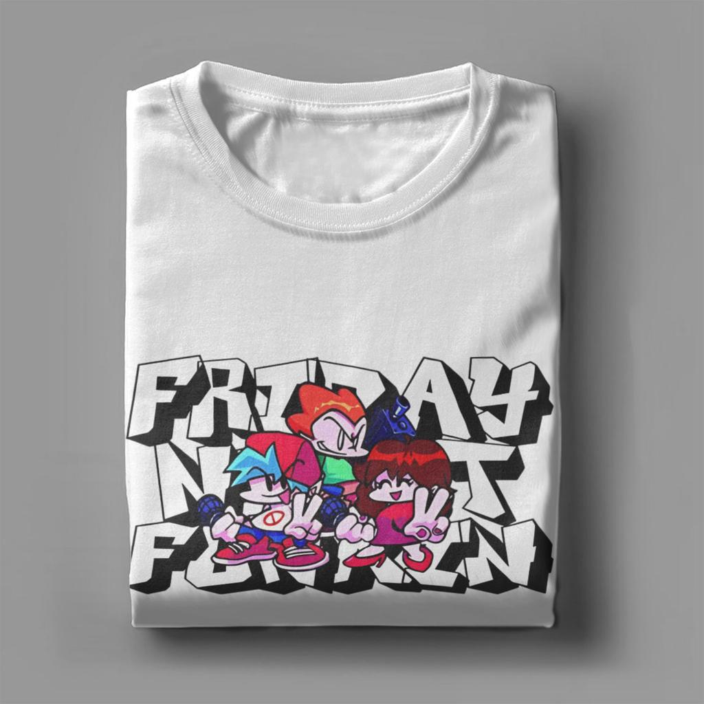 Мужская Женская Графический Принт Friday Night Funkin Граффити Футболка Т-ширт 100% Хлопок Футболки Одежда