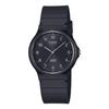 CASIO Аналоговые наручные часы Дешевые Casio MQ-24B-1B Ремешок из биомассы Унисекс Черные Зарубежная модель [Параллельный импорт]