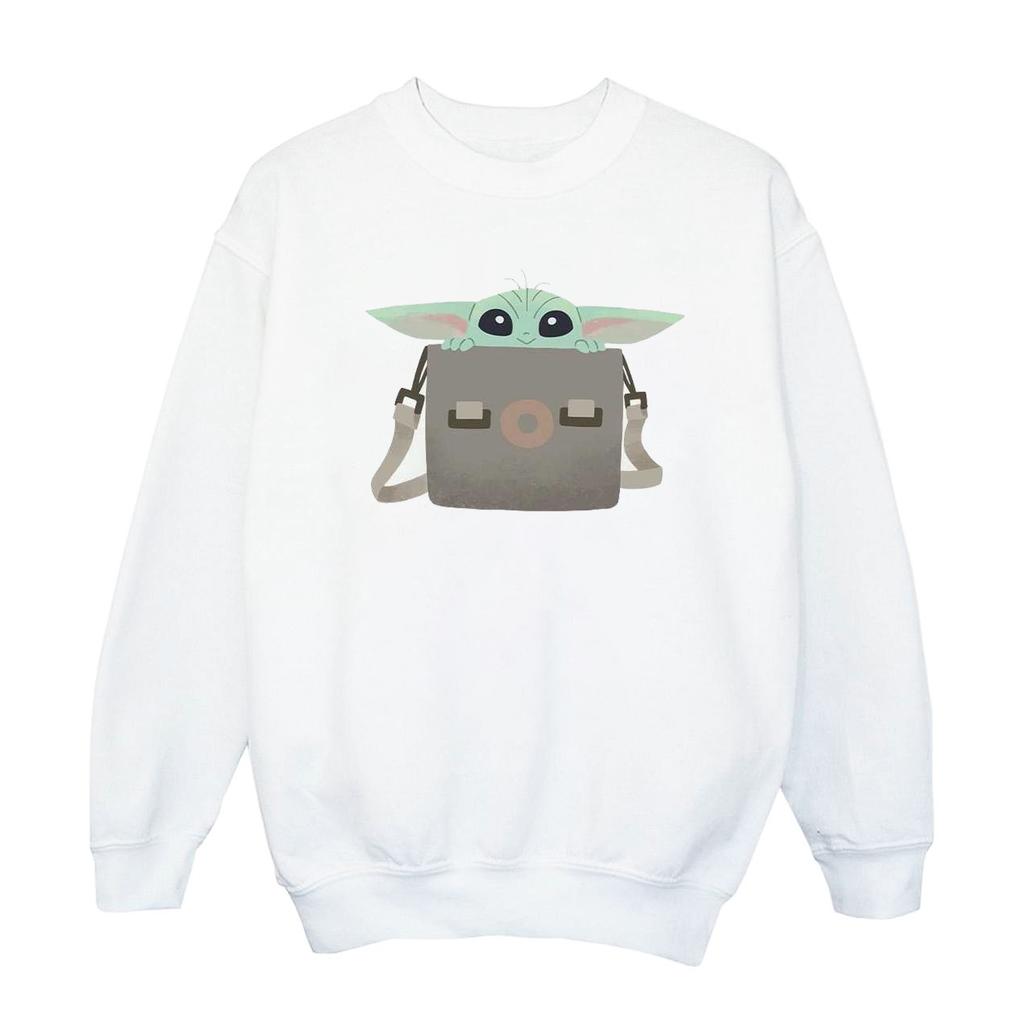 Star Wars Womens/Ladies The Mandalorian Grogu Luggage Sweatshirt