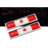 Car Canada Styling Sticker DIY Flag National Metal Emblem - Car Exterior Accessories