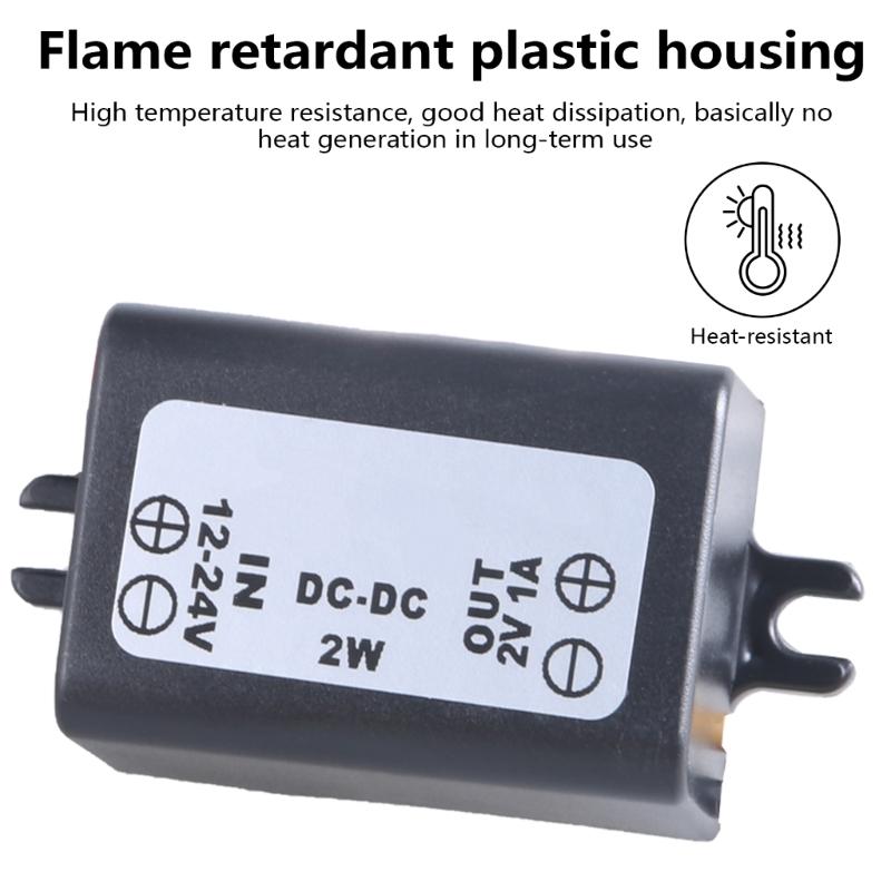 12V 24V to 1/2/7/8/10V 1A Converters Waterproof Powers Module Buckk Converters Module Voltages Regulator