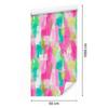 Brushstrokes wallpaper powder pink, purple and mint 50x1000