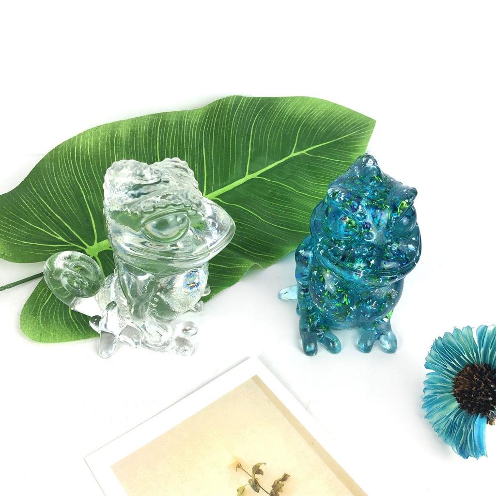 Силиконовая форма 3D Форма ящериц Форма для эпоксидной смолы для DIY украшения Орнамент Ручная работа Поделки Форма для гипса