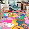 Peppa Pig Pattern Rug, Indoor/Outdoor Mat, for Picnic, Gameroom, Bedroom, Office, Living Room, Home Decor Carpet, Birthday Gift