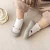 2025 Весна Новые Детские Тапочки Носки Обувь Из Гребенного Хлопка Детские Нескользящие Носки Для Малышей Мультяшные Туфли Носки