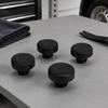 12832495 Комплект стопоров крышки багажника для Saab 9-3 Convertible 2004-, 4 черных пластиковых вставляемых стопора для замены и обслуживания крышки багажника
