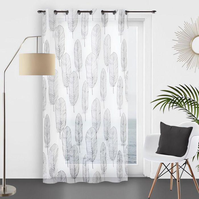 Eyelet Veil 135x250 Cm LALY, by Soleil d'Ocre