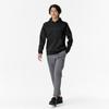 Mizuno Stretch Sweat Slim Heather Size Training Size Small Men's Pants, Gray, 32MDA560, Wear,
