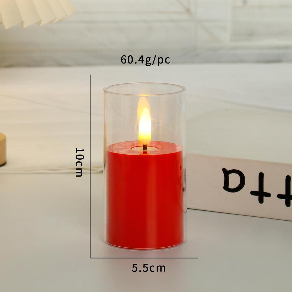 Remote Control LED Flickering Candle Cup for Weddings and Birthdays