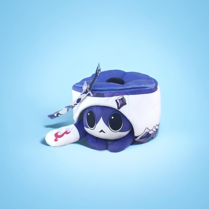 Игра Мультфильм Хонкай: Звездный экспресс Милый Кот Торт Рисовый Шарик Косплей Даньхэн Кафка Клинок Хлопковая Кукла Плюшевая Подушка Может Открываться