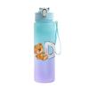 750ml Cartoon Letter Printed Lovely A-Z Water Cup Portable Children Plastic Cartoon Outdoor Sport Large Capacity Water Bottle
