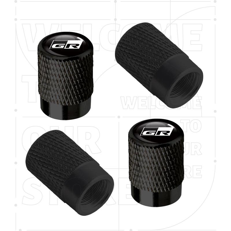 Для Toyota GR Sport T Sport YARiS Hilux Camry ЛОГОТИП 4 шт. Автомобильные Колеса Шины Клапаны Алюминиевые Колпачки Колпачки Штоков Шины Пылезащитные Водонепроницаемые
