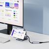 USB-C хабы и адаптеры с поддержкой HDTV 4K, USB 3.0 5 Гбит/с для передачи данных и быстрой зарядкой PD 100 Вт