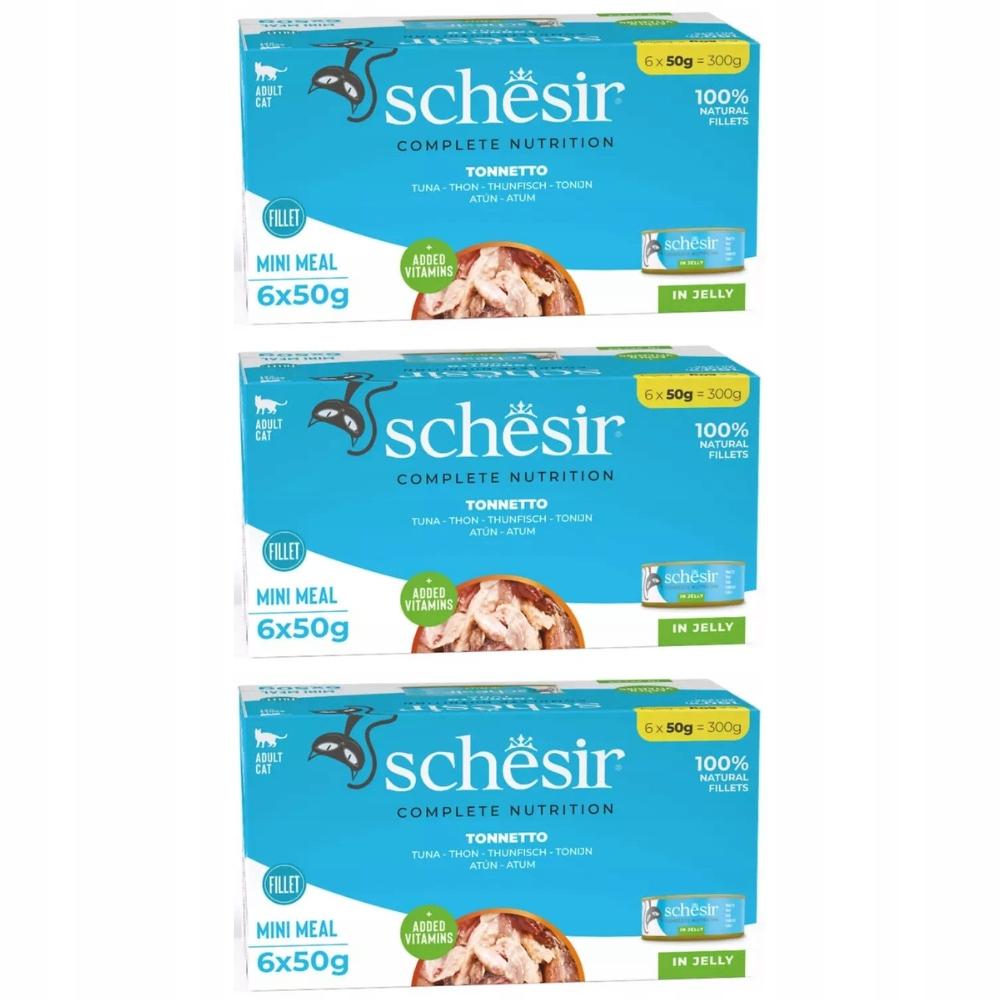 Morka Cat Food Schesir M-Pack Tuna With Rice 18X50G