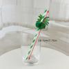 50Pcs Coconut Honeycomb Paper Straw Disposable Degradable Party Drinking Straw
