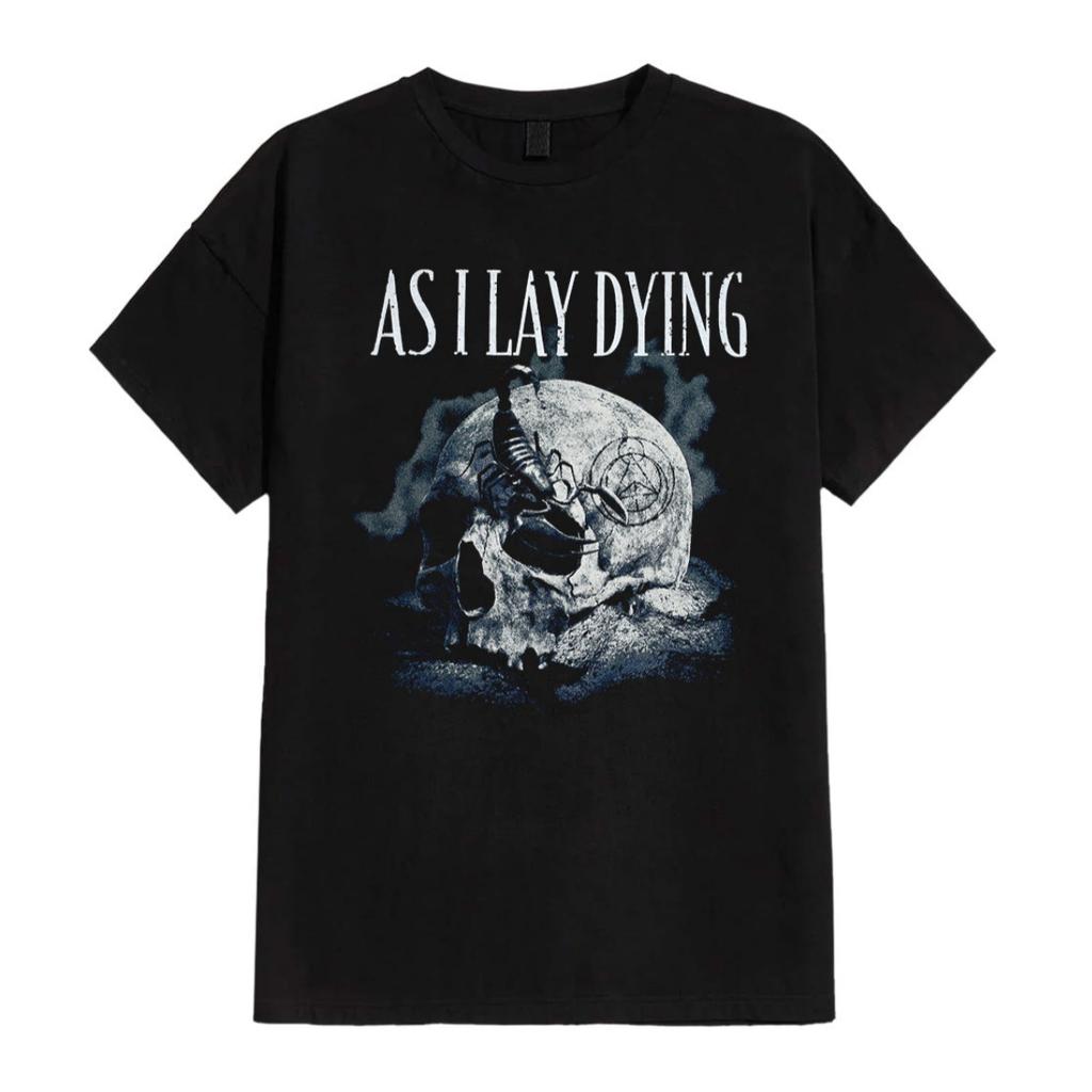 2026 As I Lay Dying Cotton Band Shirt Unisex Summer Short Sleeve Fashion Brand Tee Luxury Casual Vintage