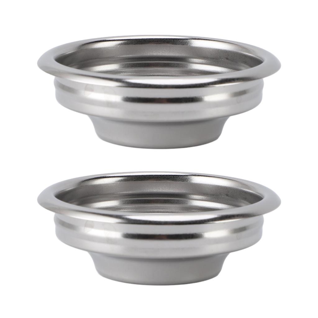 2 шт. Корзина фильтра для портафильтра из нержавеющей стали 1 чашка Корзина для портафильтра для кофе для портафильтра 58 мм