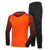 Long Sleeve Padded Goalkeeper Jersey Set for Adults and Kids