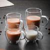 Double Wall Glass Tea Cup Heat Resistant Coffee Milk Mug Transparent Water Drinking Cup