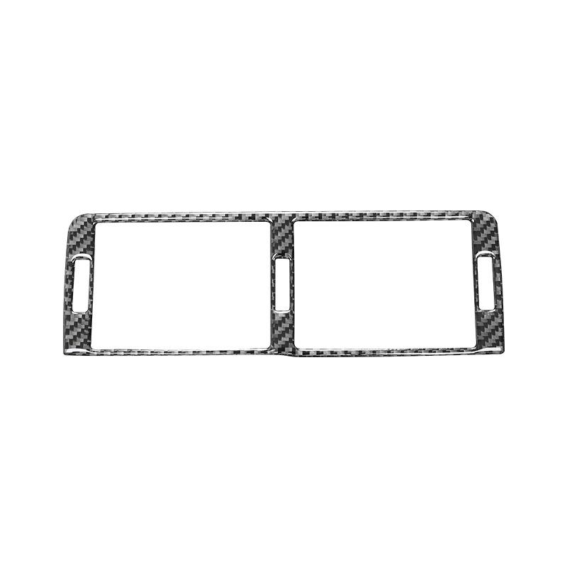 Suitable for BMW Old 3 Series E46 Interior Modification Carbon Fiber Central Control Air Conditioner Trend Decorative Sticker
