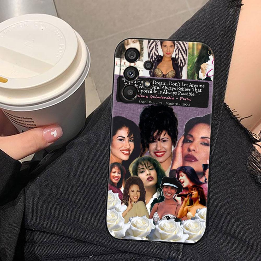 Чехол для телефона S-Selena Q-Quintanilla для Samsung Galaxy A72 A71 A55 A54 A53 A52 A42 A34 A33 A32 A23 A22 A21S A20S Чехол Funda Оболочка