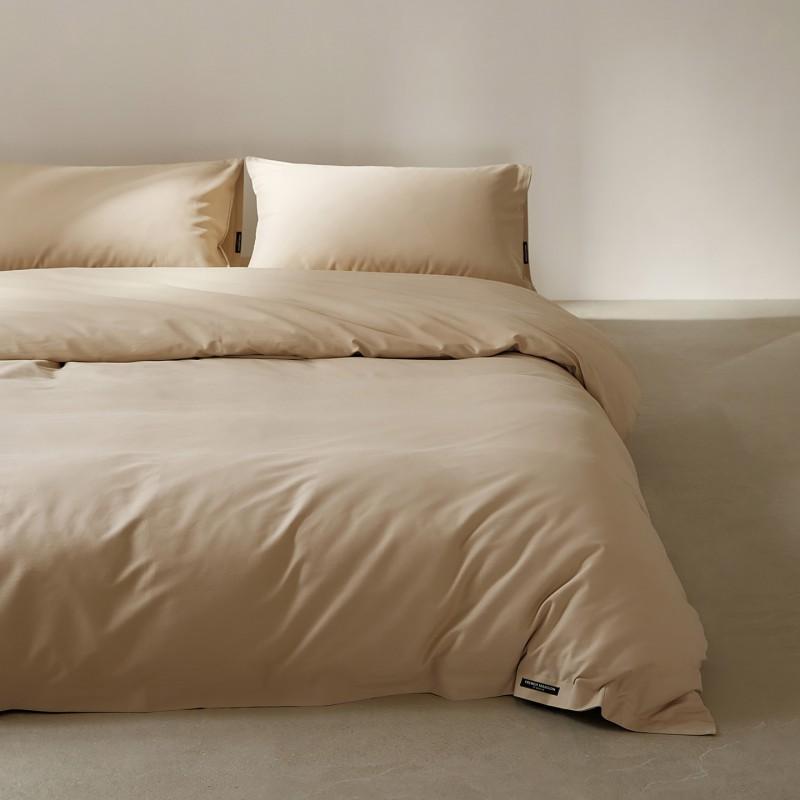 100% Cotton Flannel Bed Set High Count Solid Color Warm Winter Bedding Home