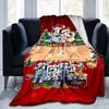 1Pc Christmas Pals Blanket Soft And Comfortable Casual Warm Camping Travel Christmas Halloween Gift M92141