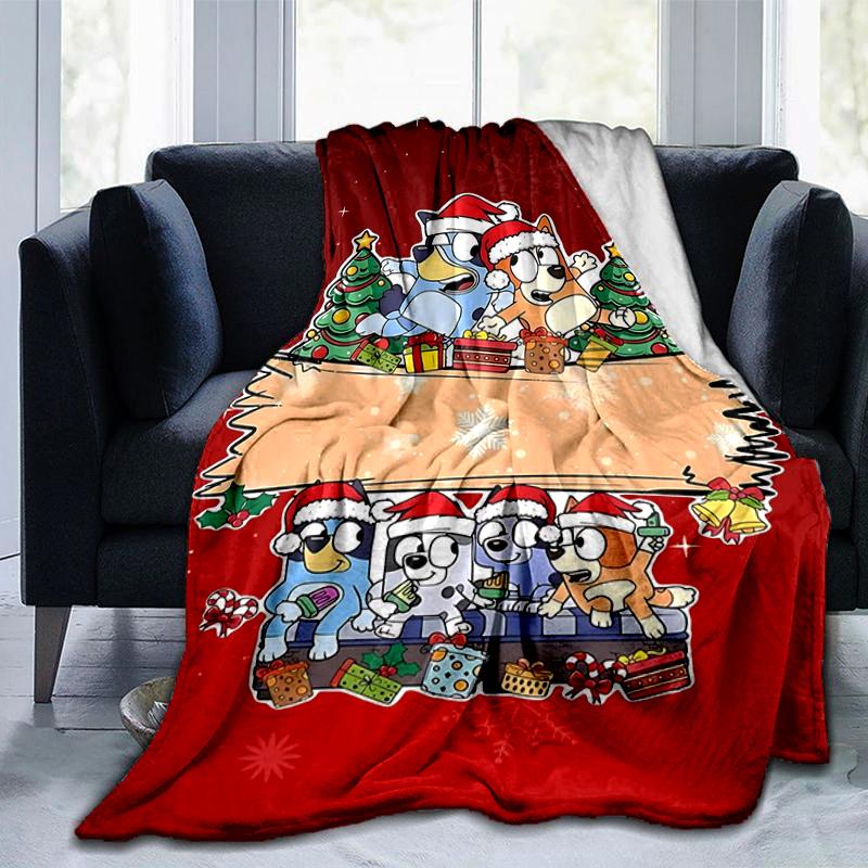 1Pc Christmas Pals Blanket Soft And Comfortable Casual Warm Camping Travel Christmas Halloween Gift M92141