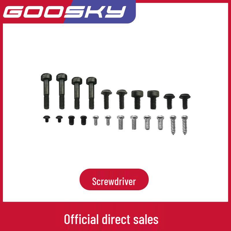 GOOSKY S1Max/S1 Helicopter Accessories: Battery, Main Rotor, Shaft, Swashplate, Hex Wrench