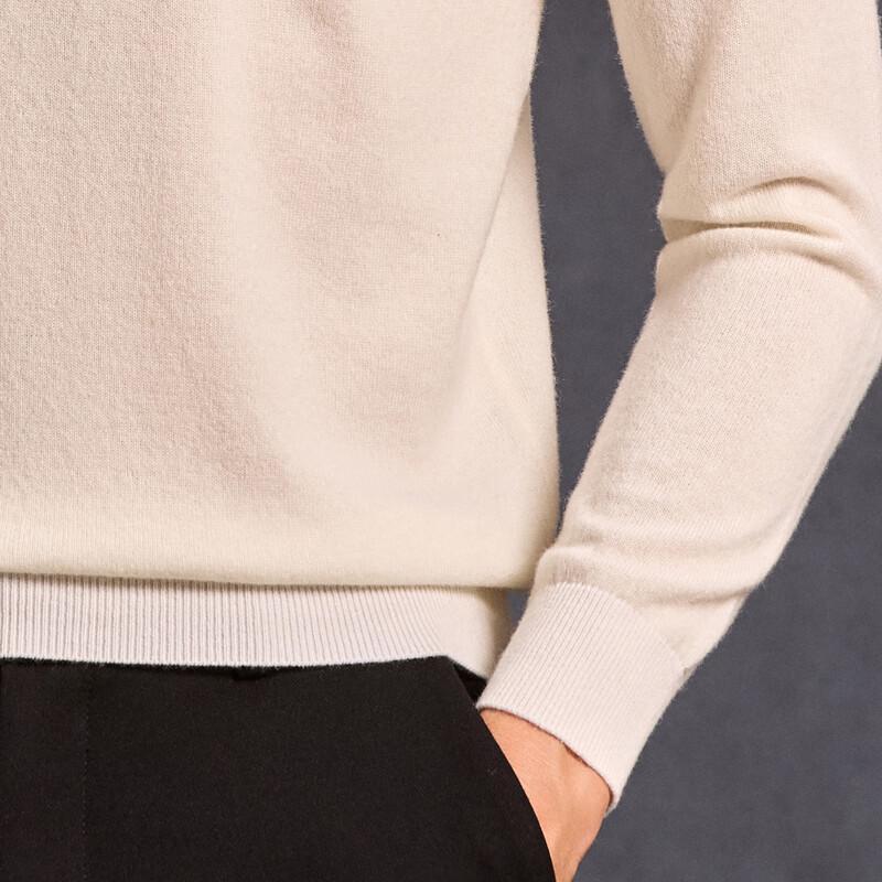 Men's 100% Cashmere Round Neck Sweater