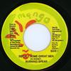7inch Record BURNING SPEAR - Recall Some Great Men NONE Mango 1990 Jamaica Reggae, Ska & Dub Used
