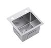 Кухонная мойка LUYI, набор для мойки 320x320x210 мм, серебристый (без крана)