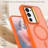Для Xiaomi Redmi 15 4G (США) (171 мм) Магнитный чехол Складная подставка Матовый PC + TPU Чехол для телефона