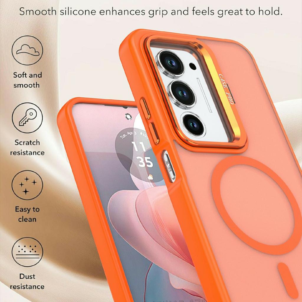 Для Xiaomi Redmi 15 4G (США) (171 мм) Магнитный чехол Складная подставка Матовый PC + TPU Чехол для телефона