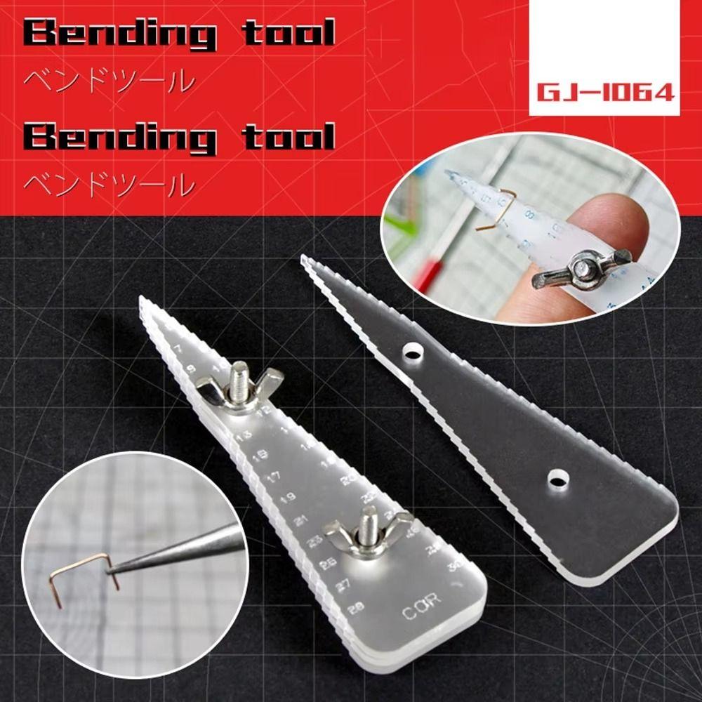 Hand Held Wire Bending Device with Scale Metal Tube Bender Bending Tool Handrails Crafting Rod Copper Bender Bending Machine