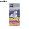 Чехол для Samsung Galaxy A12 Мягкий силиконовый чехол Модный расписной мягкий чехол для телефона Чехол для Samsung Galaxy A12 A 12 Чехол Бампер