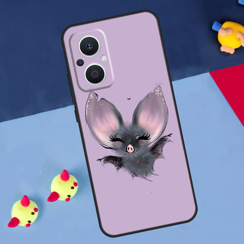 Чехол Halloween Bat для OPPO Reno 14F 13F 12F 11F 10 11 12 13 14 Pro 8T 7 8 Lite OPPO Find X6 X5 X8 X9 Pro