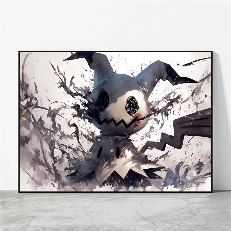New Van Gogh Museum Canvas Printings Pokemon Pikachu Birthday Gifts Charizard Painting Art Prints Picture Modern Home Decorative