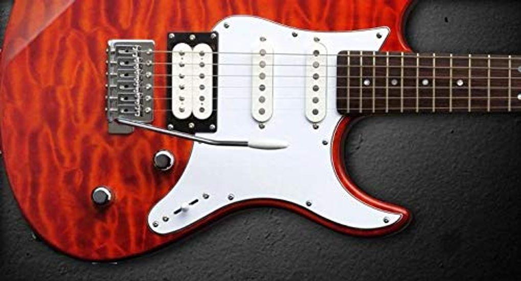 YAMAHA Электрогитара PACIFICA PAC212VQM CMB оригинальный мягкий чехол в комплекте