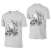 Snowy Oversize Reversible Tshirt Versatile Outdoor Morandi Colors Short Sleeve